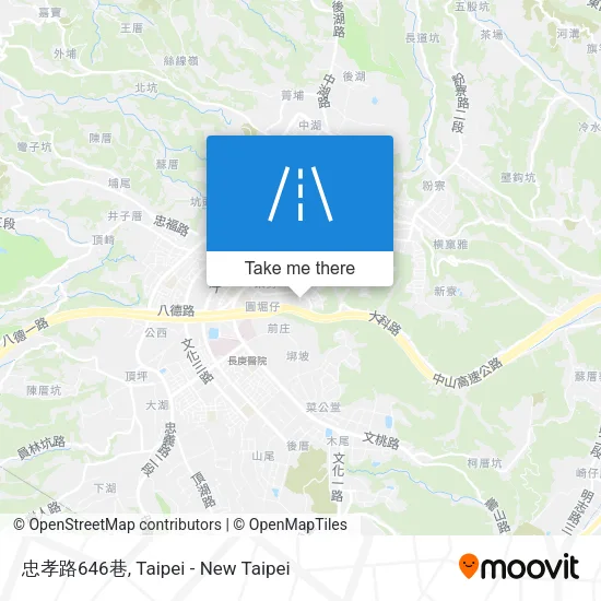 忠孝路646巷 map