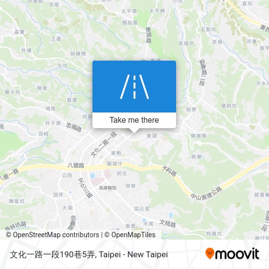 文化一路一段190巷5弄地圖