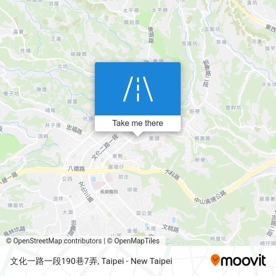 文化一路一段190巷7弄 map