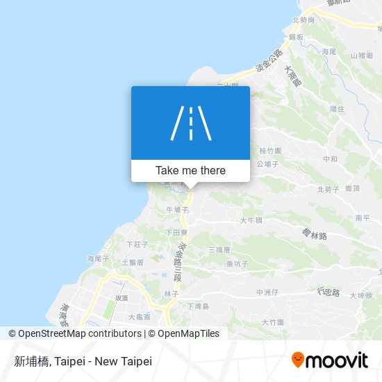 新埔橋 map
