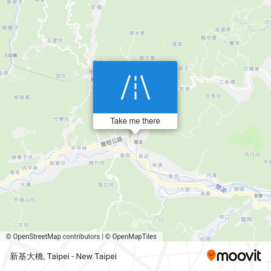 新基大橋地圖