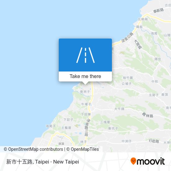 新市十五路地圖