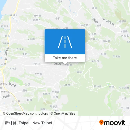 新林路 map