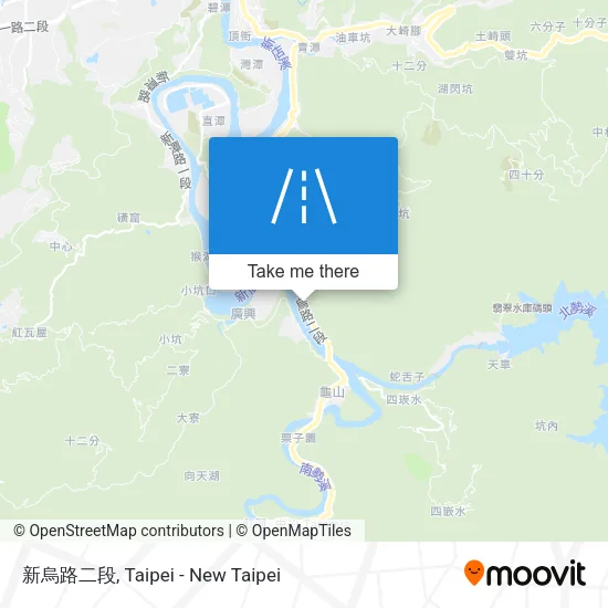 新烏路二段地圖