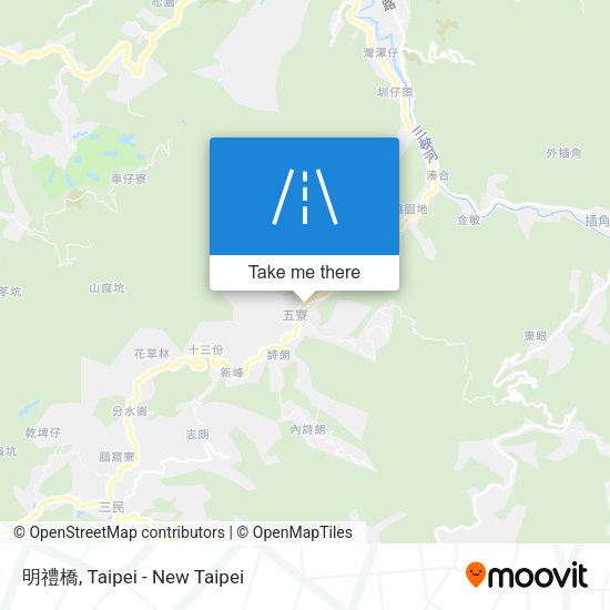 明禮橋 map