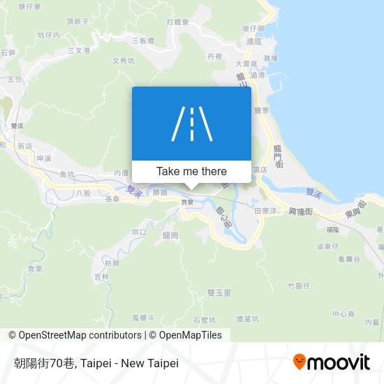 朝陽街70巷地圖