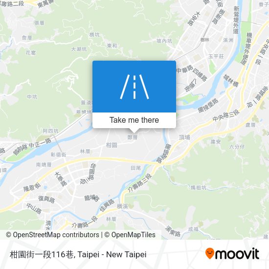 柑園街一段116巷 map
