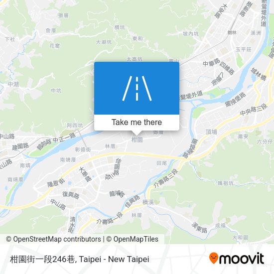 柑園街一段246巷 map
