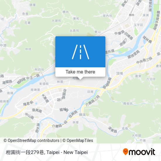 柑園街一段279巷 map