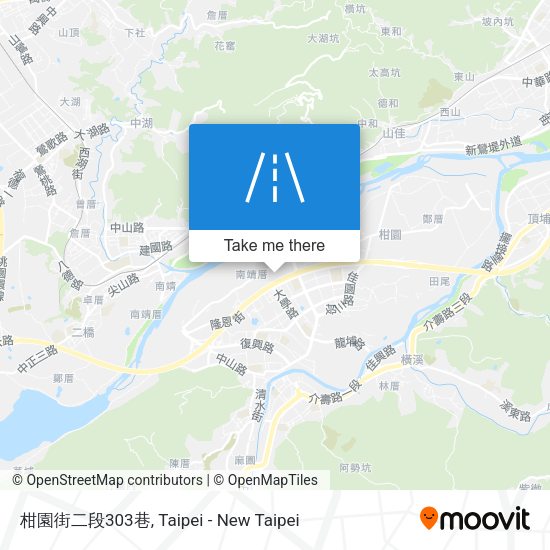 柑園街二段303巷 map