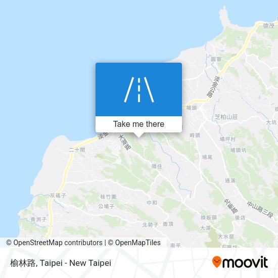 榆林路 map