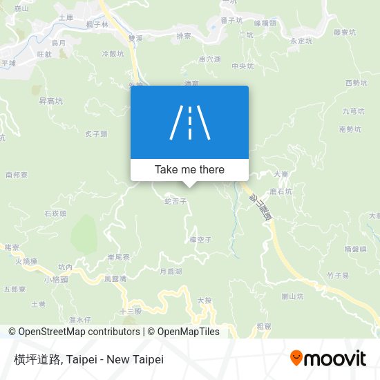 橫坪道路 map