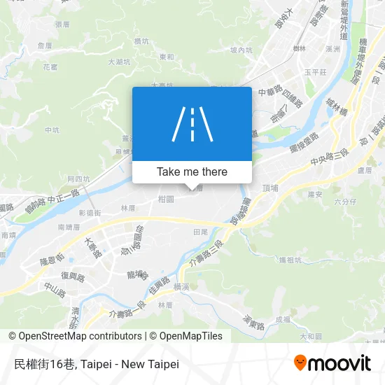 民權街16巷地圖