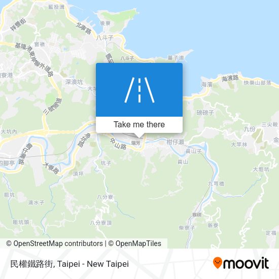民權鐵路街地圖