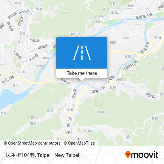 民生街104巷地圖