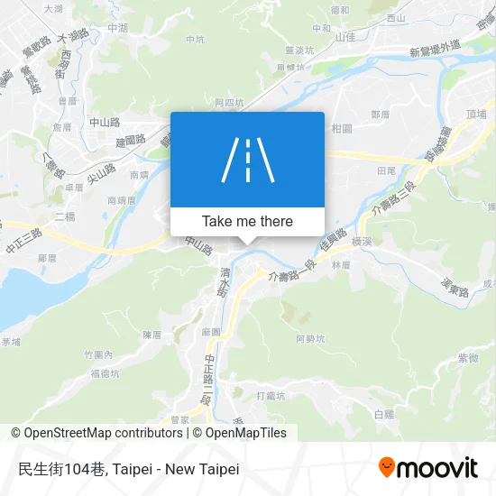 民生街104巷地圖