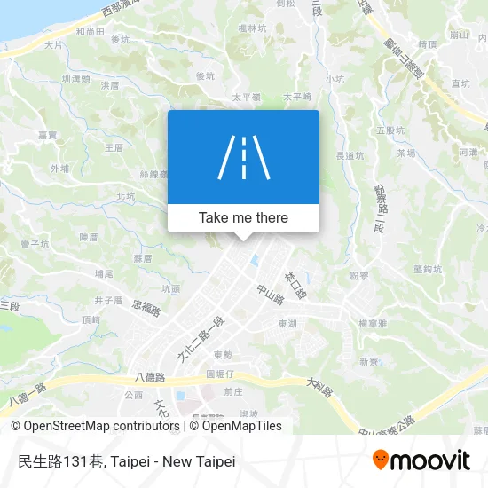 民生路131巷 map