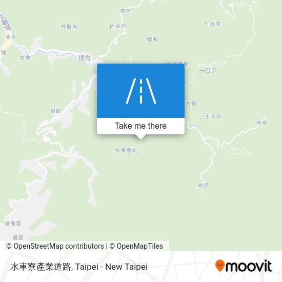 水車寮產業道路 map