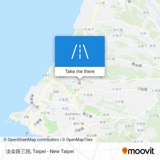 淡金路三段 map