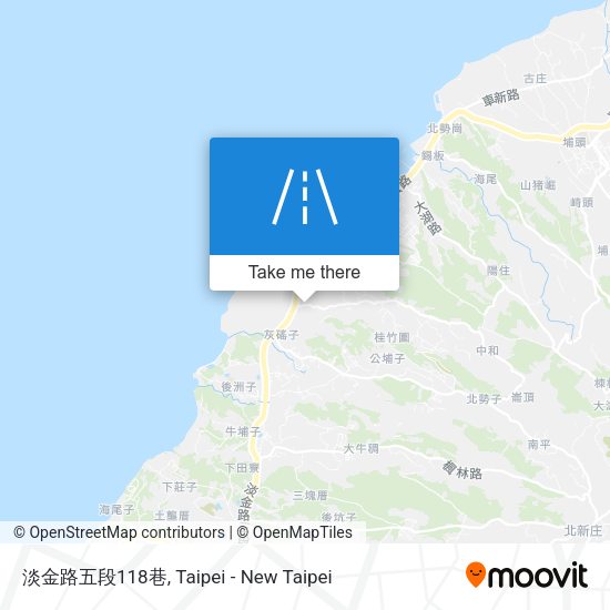淡金路五段118巷 map