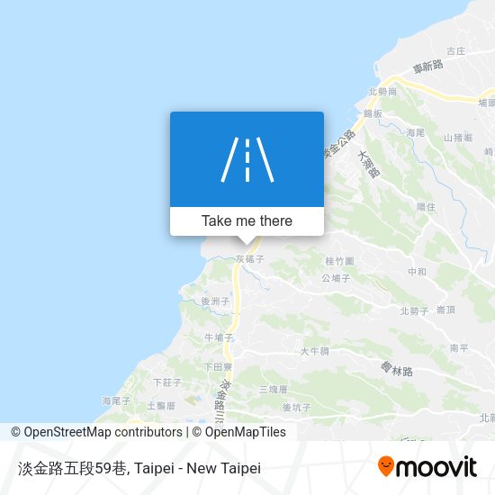 淡金路五段59巷 map
