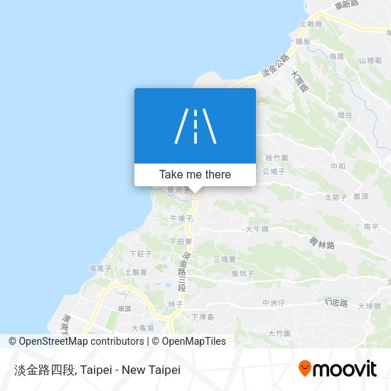 淡金路四段地圖