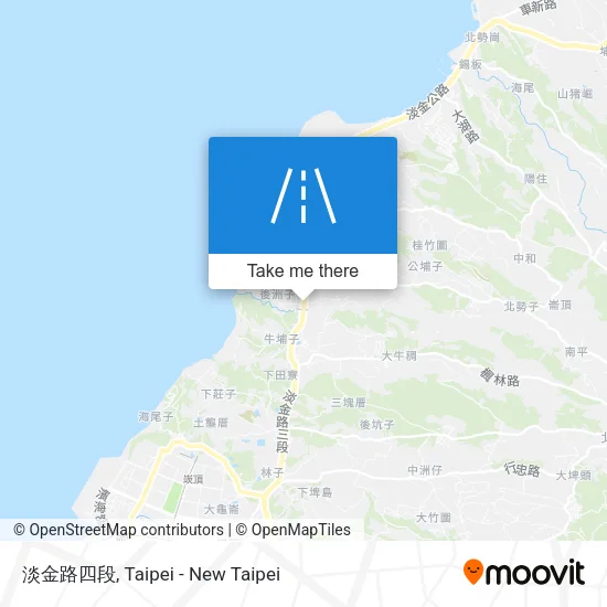 淡金路四段地圖