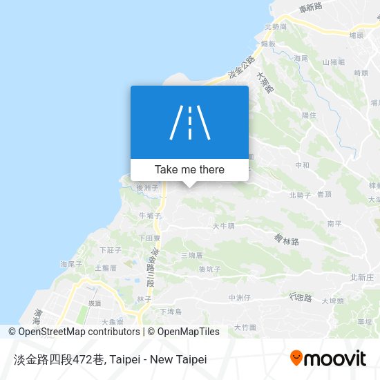 淡金路四段472巷地圖