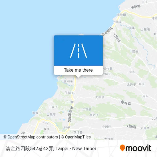 淡金路四段542巷42弄地圖