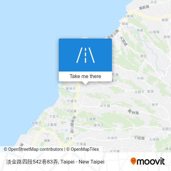淡金路四段542巷83弄地圖