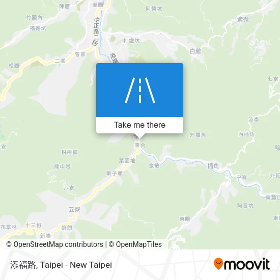 添福路 map