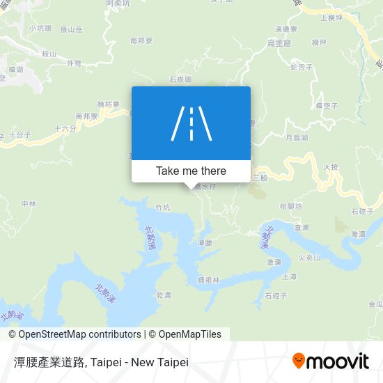 潭腰產業道路 map