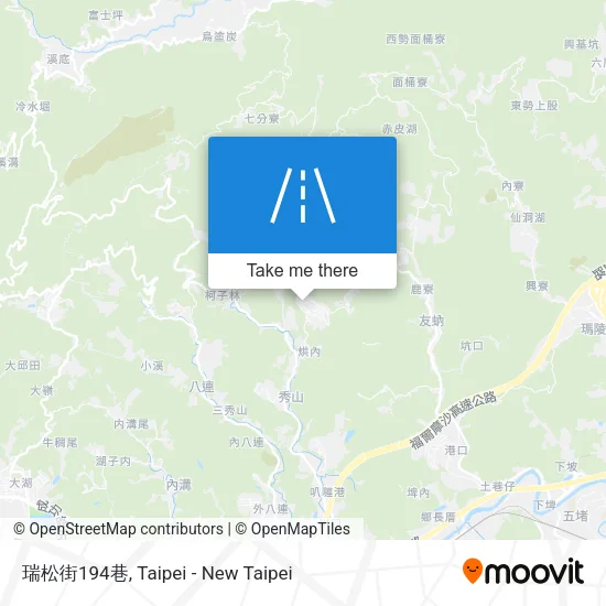 瑞松街194巷地圖