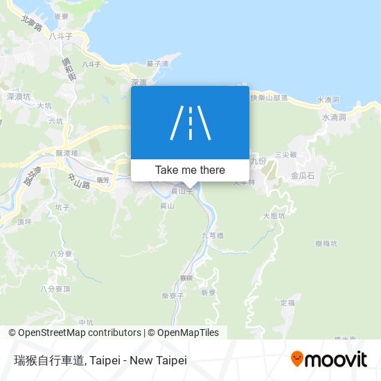 瑞猴自行車道 map