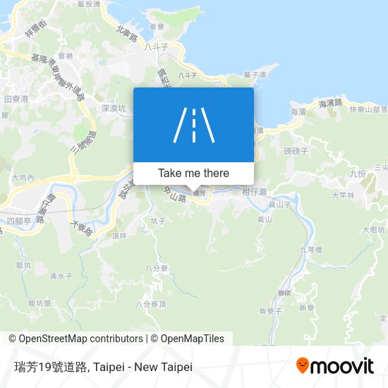 瑞芳19號道路 map