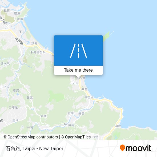 石角路 map