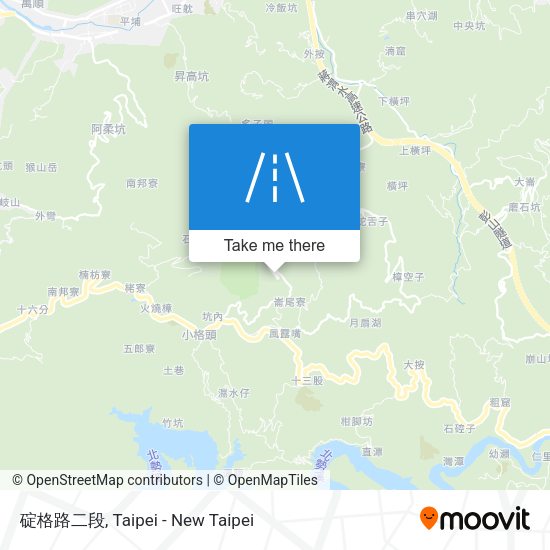 碇格路二段地圖