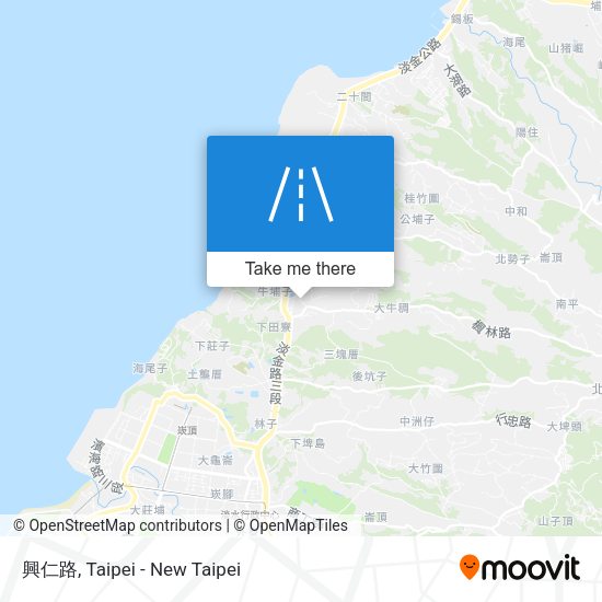 興仁路 map