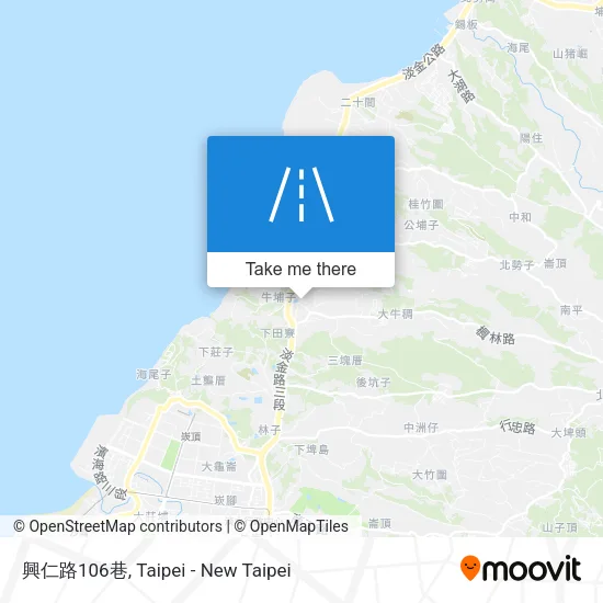 興仁路106巷 map