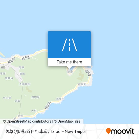 舊草嶺環狀線自行車道 map