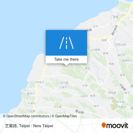 芝蘭路 map
