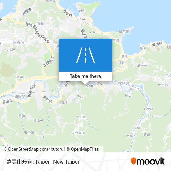 萬壽山步道地圖