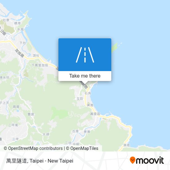 萬里隧道地圖