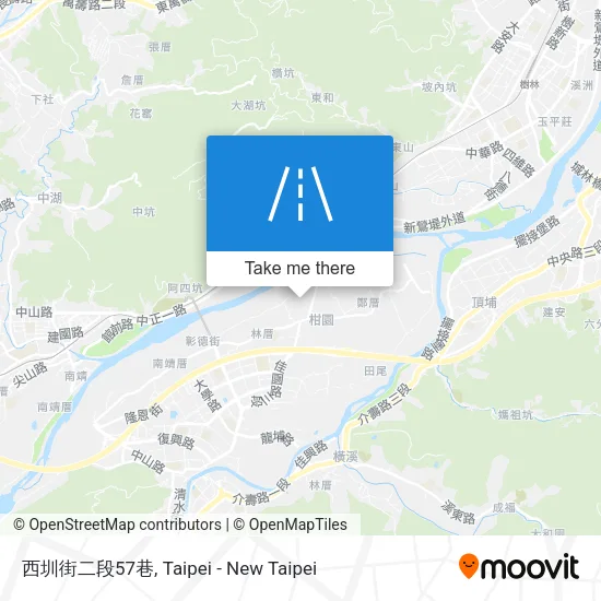西圳街二段57巷地圖