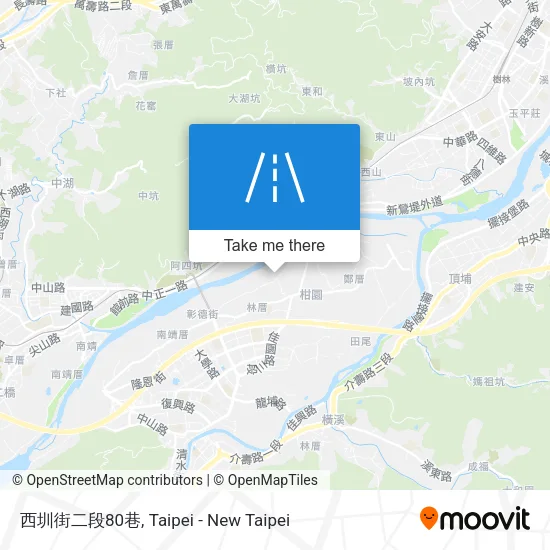 西圳街二段80巷地圖