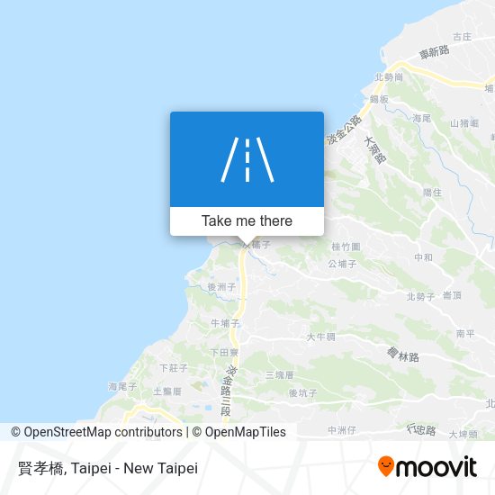 賢孝橋 map