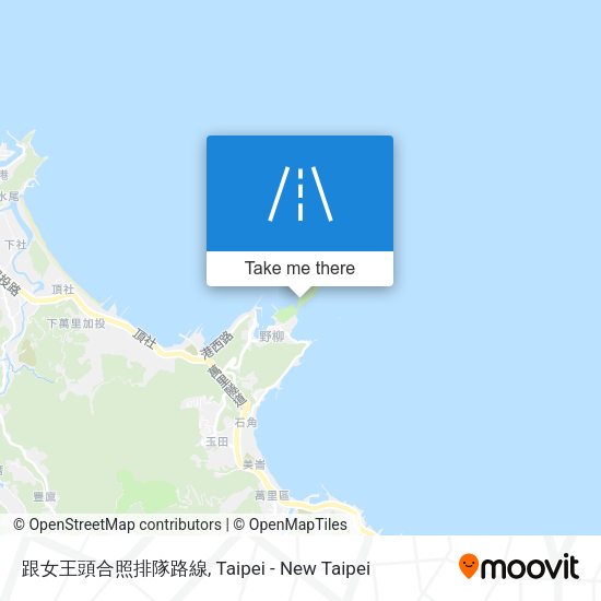 跟女王頭合照排隊路線 map