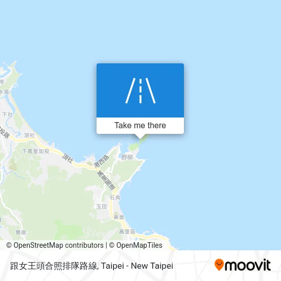 跟女王頭合照排隊路線地圖