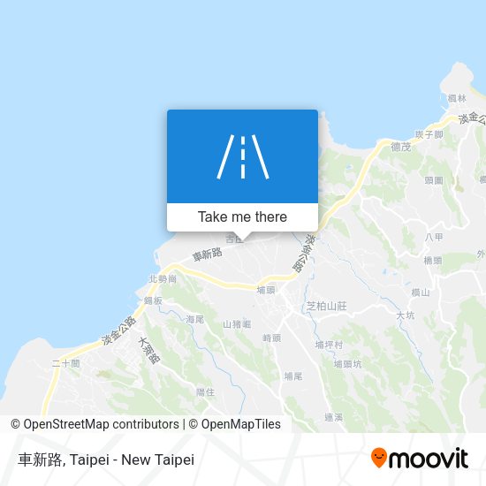 車新路地圖