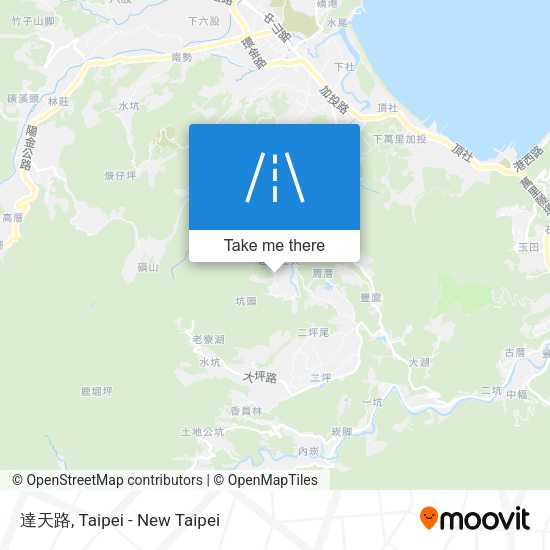達天路 map